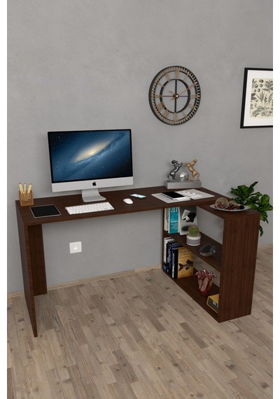 Moonlife Atlas Çalışma Masası Ceviz