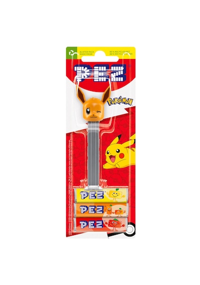 Pez Dispenser Pokémon Eevee Meyve Aromalı Şekerleme Makinesi Ve Şekerleme Yedekleri