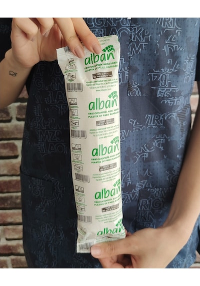 Alçılı Sargı Bezi 20 Cm X 2 Metre