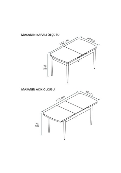 Mutfak Masası Takımı 6 Kişilik Açılır Masa Sandalye Takımı Yemek Masası Masa Takımı - Krem Antrasit Diğer Mutfak Masası Takımı 6 Kişilik Açılır Masa Sandalye Takımı Yemek Masası Masa Takımı - Krem Antrasit Diğer
