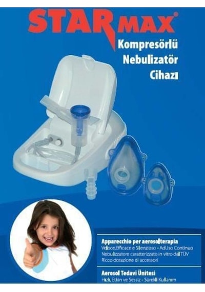 Starmax Kompresörlü Nebulizatör Cihazı '' İtalyan Üretimi''