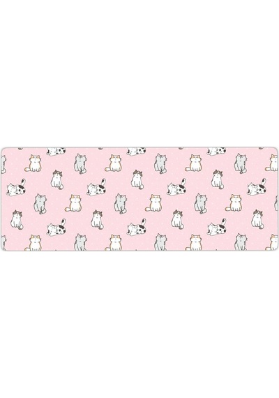 Gaming Oyuncu Xl Mouse Pad Kaydırmaz Dikişli 80 30 Cm Mousepad 17
