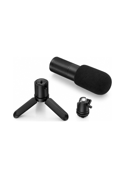 Lexroo S93 Kablosuz Masaüstü Kayıt Mikrofonu Tripod Standlı Siyah