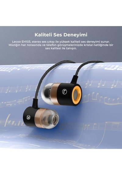 Kablolu 3.5mm Jacklı Mikrofonlu Kulak Içi Kulaklık - Çift Sürücülü Sağlam Kablo Yapısı Spor Iş Oyun Için Ev Diğer