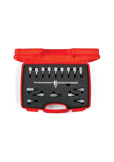 İzeltaş 1113 Lokmalı Allen Uç Ve Star Torx Uç Takımı 17 Parça