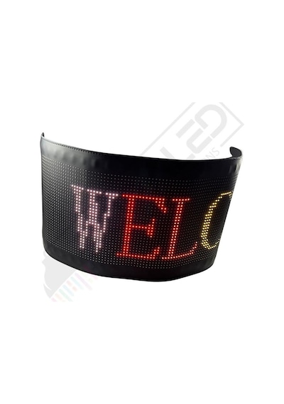 Bluetooth Lu Telefon Kontrollü P32128 Flexible Matrix Led Ekran 5v 705 220mm