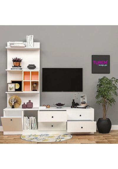 Papatya Tv Ünitesi Mdf Antrasit Papatya Tv Ünitesi Mdf Antrasit