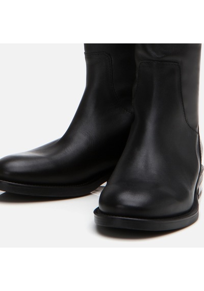 Hotiç Hakiki Deri Siyah Kadın Çizme 01cıh293470a100 Siyah-black Siyah