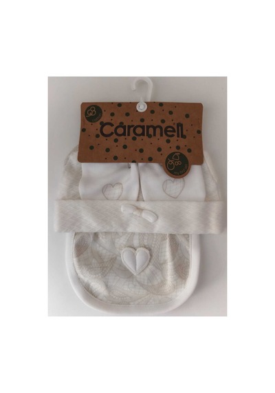 Caramell My Baby Kumsal 4lü Takım Aksesuar Eldiven Önlük Bere Tıny Lace Mini Dantel 2081 Bej Bej Caramell My Baby Kumsal 4lü Takım Aksesuar Eldiven Önlük Bere Tıny Lace Mini Dantel 2081 Bej Bej