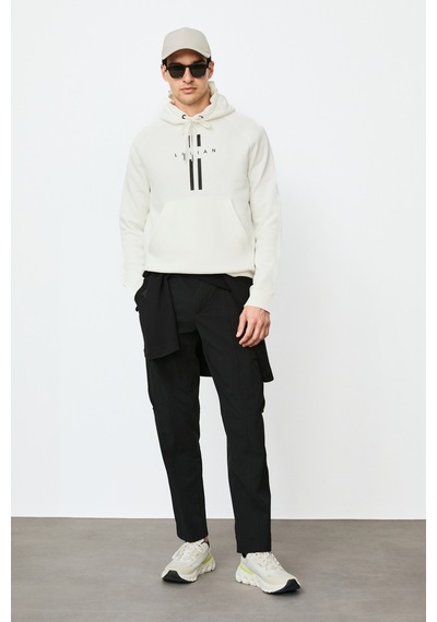 Lufian Decland Erkek Sweatshirt Kırık Beyaz Kırık Beyaz 112030207100510