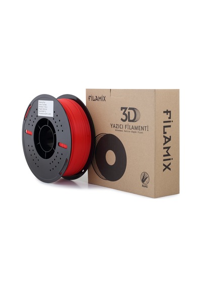 Filamix Gerçek Kırmızı Pla+ Filament 1.75mm 1 Kg