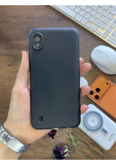 Samsung Galaxy A10 Uyumlu Kamera Korumalı Darbeye Dayanıklı Renk Atmayan Fab Silikon Kılıf Siyah