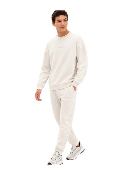 Skechers M Essential Crewneck Erkek Sweatshirt S2610015-1457 Gri