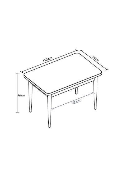 Duru 70x110 Mdf Meşe Masa Ahşap Ayaklı Sabit Üst Kalite Mutfak Masası, Yemek Masası, Salon Masası Çok Renkli Duru 70x110 Mdf Meşe Masa Ahşap Ayaklı Sabit Üst Kalite Mutfak Masası, Yemek Masası, Salon Masası Çok Renkli