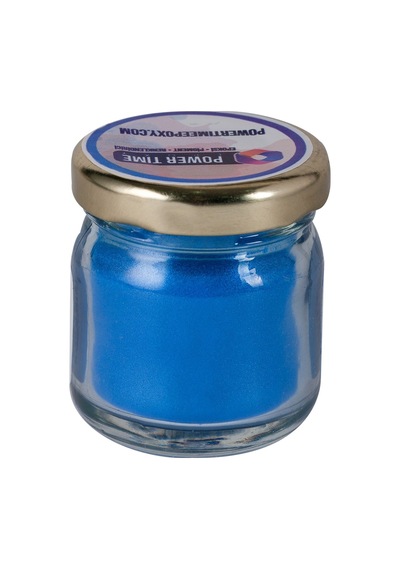 Sedefli Metalik Toz Pigment Boya / Gök Mavi / Epoksi Için