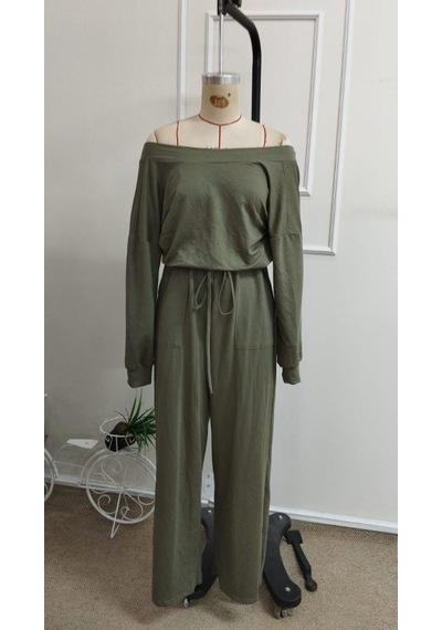 Bhrwear Kadın Modanna Yaka Sırttan V Yakalı Beli Lastikli Viskon 2 Iplik Tulum Renkli