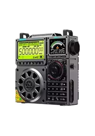 Hrd-c919 Fm Mw Sw Kısa Dalga Radyo Taşınabilir Havacılık Bant Radyo Alıcısı 5000ma Pil