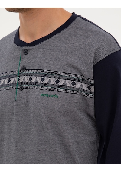 Pierre Cardin Erkek Lacivert Pijama Takım 50322651-200 Lacivert