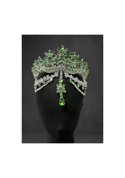 Alınlıklı Gelin,kına,nişan,söz,after,bride,party Taç Mint Yeşil - 797514215 Mint Yeşil