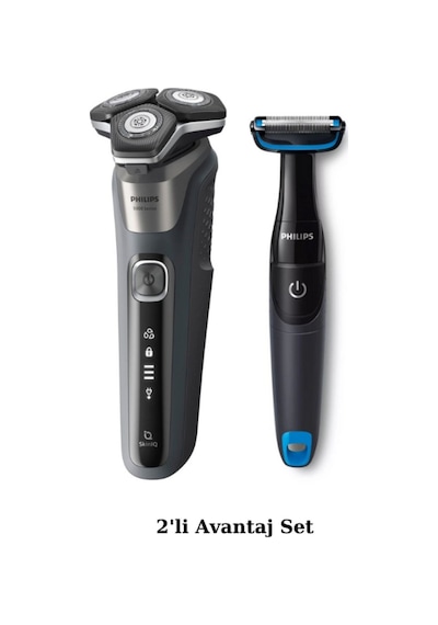 Philips S5887/10 Islak - Kuru Sinek Kaydı Tıraş Makinesi - BG1024 Banyo Vücut Bakım Tıraş Makinesi