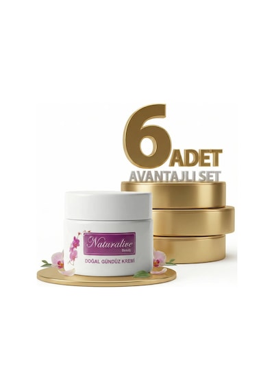 Naturalive Yağlı Doğal Gündkremi 6x50 Ml