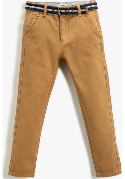 Koton Kumaş Pantolon Slim Fit Kemerli Cepli Beli Ayarlanabilir Lastikli Beli Ayarlanabilir Lastikli Deve Tüyü 3skb40009tw 3SKB40009TW120 Taba Koton Kumaş Pantolon Slim Fit Kemerli Cepli Beli Ayarlanabilir Lastikli Beli Ayarlanabilir Lastikli Deve Tüyü 3skb40009tw 3SKB40009TW120 Taba