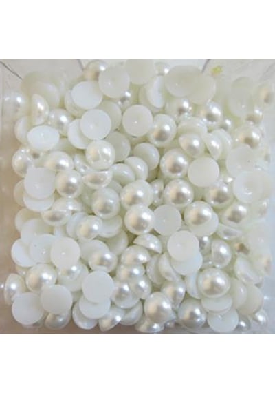 Yarım Incı Yuvarlak 10 Mm 250 Gr Beyaz