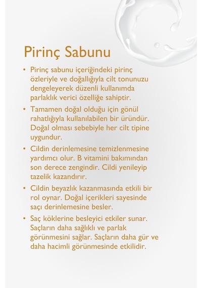 Baga Pirinç Sabunu 125 Gr