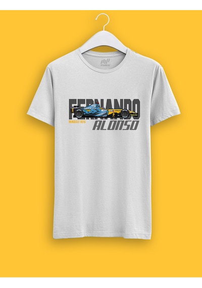 Fnbx Fernando Alonso Rn T-shirt Beyaz