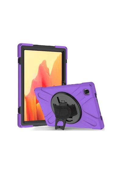Newface Samsung Galaxy Uyumlu T500 Tab A7 10.4 Kılıf Amazing Tablet Kapak - Mor Tablet Kılıfı