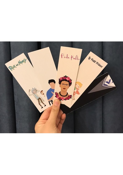 10lu Dizi Film Karışık Desenli Kitap Ayraç Seti Pytkkayr0013