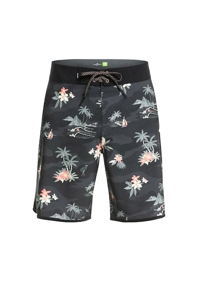 Quıksılver Quiksilver Surfsilk Scallop 19 Erkek Siyah Boardshort Kvj6