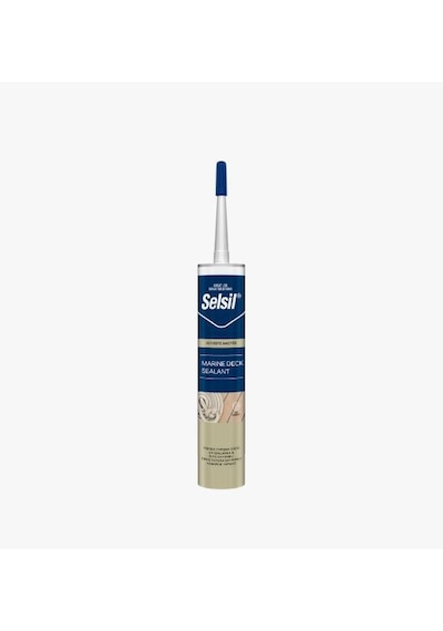 Selsil Guverte Mastiği Marine Deck Sealant 600ml Siyah Diğer