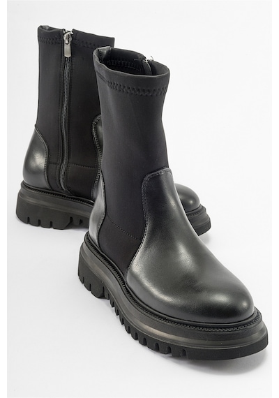 Luvishoes Alias Siyah Scuba Kadın Bot Siyah