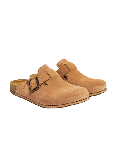 Terlik Kadın N5796 El Naturalista Sılk Suede Peach / Balance Peach / Balance Koyu Yavruağzı