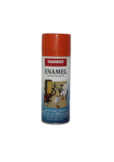 Harris Paints Enamel Sprey Boya Kırmızı, 311g 11 Oz İç/dış Mekan 0519 Kırmızı