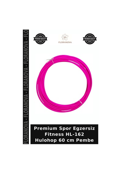 Premium Spor Egzersiz Fitness Hl-162 Hulohop 60 Cm Pembe