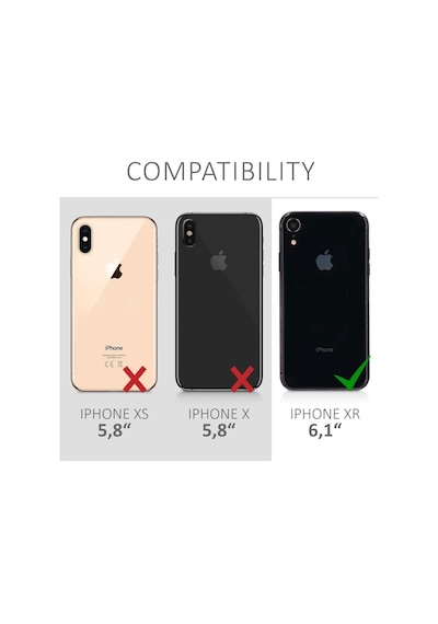 Teknomoda Apple Uyumlu iPhone XR Kilif Magsafe Kablosuz Sarj Seffaf Kapak 563773146