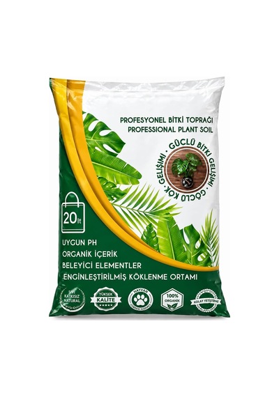 Tr Kaliteli Torflu Çiçek Ve Bitki Toprağı 20 Lt