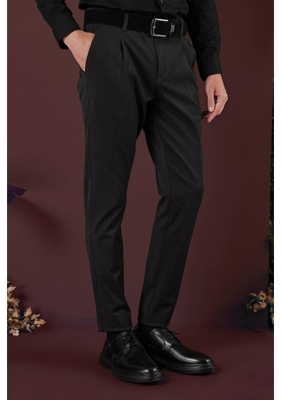 Efor P 1131 Slim Fit Antrasit Spor Pantolon Antrasit