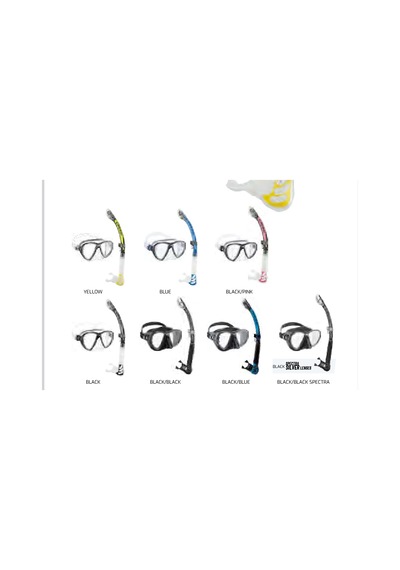 Cressi Big Eyes Evolution Maske Alpha Ultra Dry Şnorkel Seti Black/black Black - Black