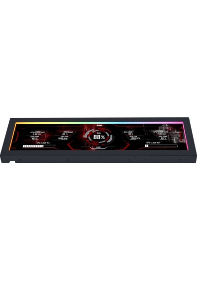 8.8" Universal Ekran Usb Pc Cpu Ram Hdd Veri Monitörü Bilgisayar Sıcaklık Göstergesi G89.sm088x.00