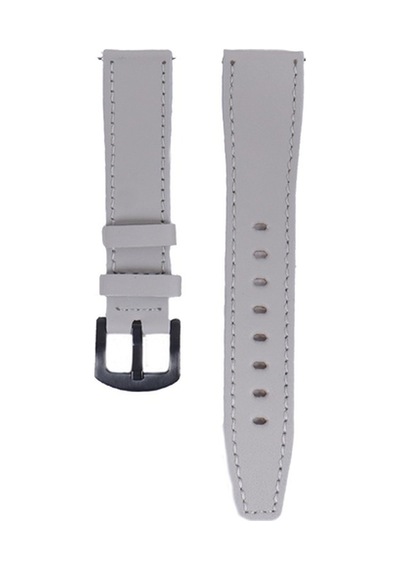 Fro Lw38-43 20 Mm Hakiki Deri Düz Krem Kordon Siyah Toka