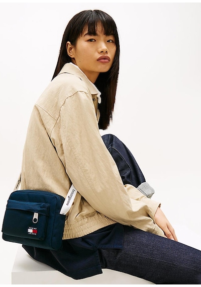 Tommy Hilfiger Kadın Tjw Essential Daily Çapraz Askılı Çanta-13122 Gece Mavisi