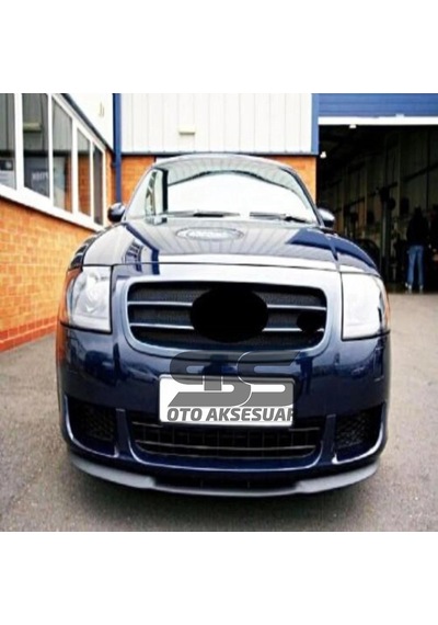 Audi Tt Mk1 8n 98-06 Cupra R Uyumlu Ön Lip Mat Siyah Ön Tampon Lip