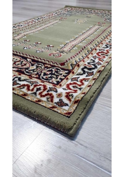 Saray Halı Namazlık Seccade S0557Y00 Yeşil 65X115 Cm