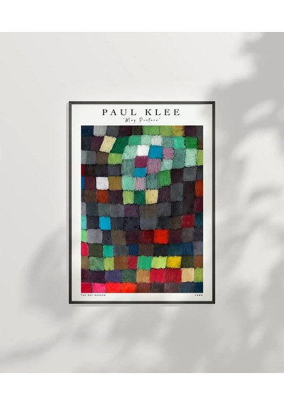 Çerçevesiz Poster Paul Klee Mayıs Resmi 2