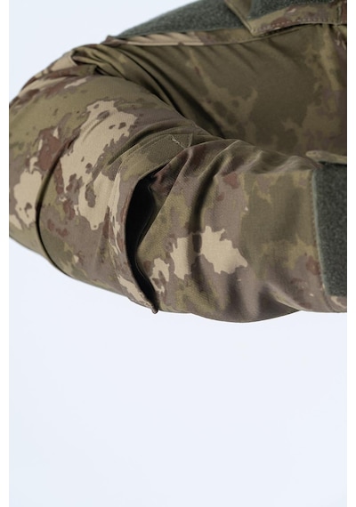 Combat Tactical Outdoor Taktik Tişört Operasyon Tişörtü Uzun Kol T-shirt - 401 Haki