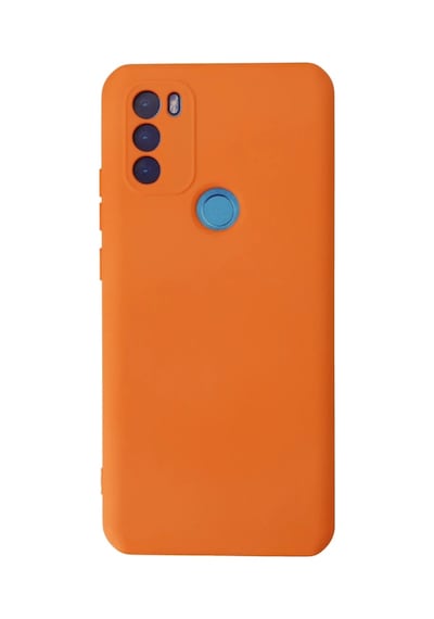 General Mobile Gm 21 Plus Kılıf Nano İçi Kadife Silikon - Turuncu 0.2M-Çok Renkli
