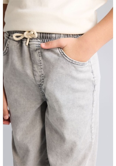 Defacto Regular Fıt Düz Paça Jean Pantolon Erkek Çocuk G7594a826spnm55 Gri-nm55